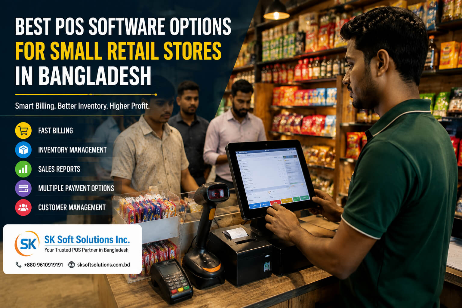 Best POS Software Options for Retail Stores in Bangladesh