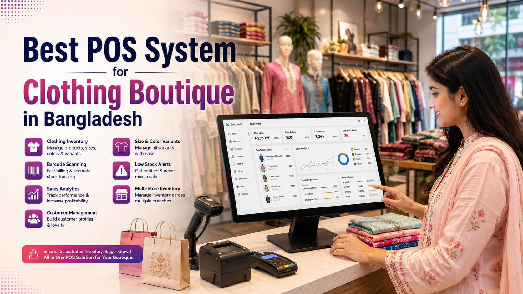 Best POS System for Clothing Boutique in Bangladesh