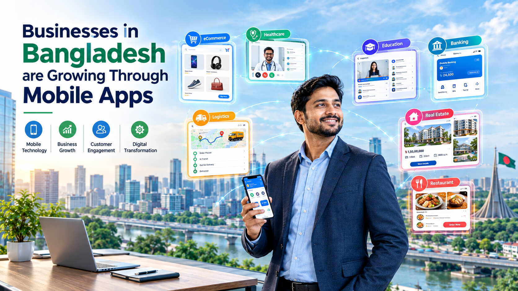 Top Industries in Bangladesh That Need Mobile Apps in 2026