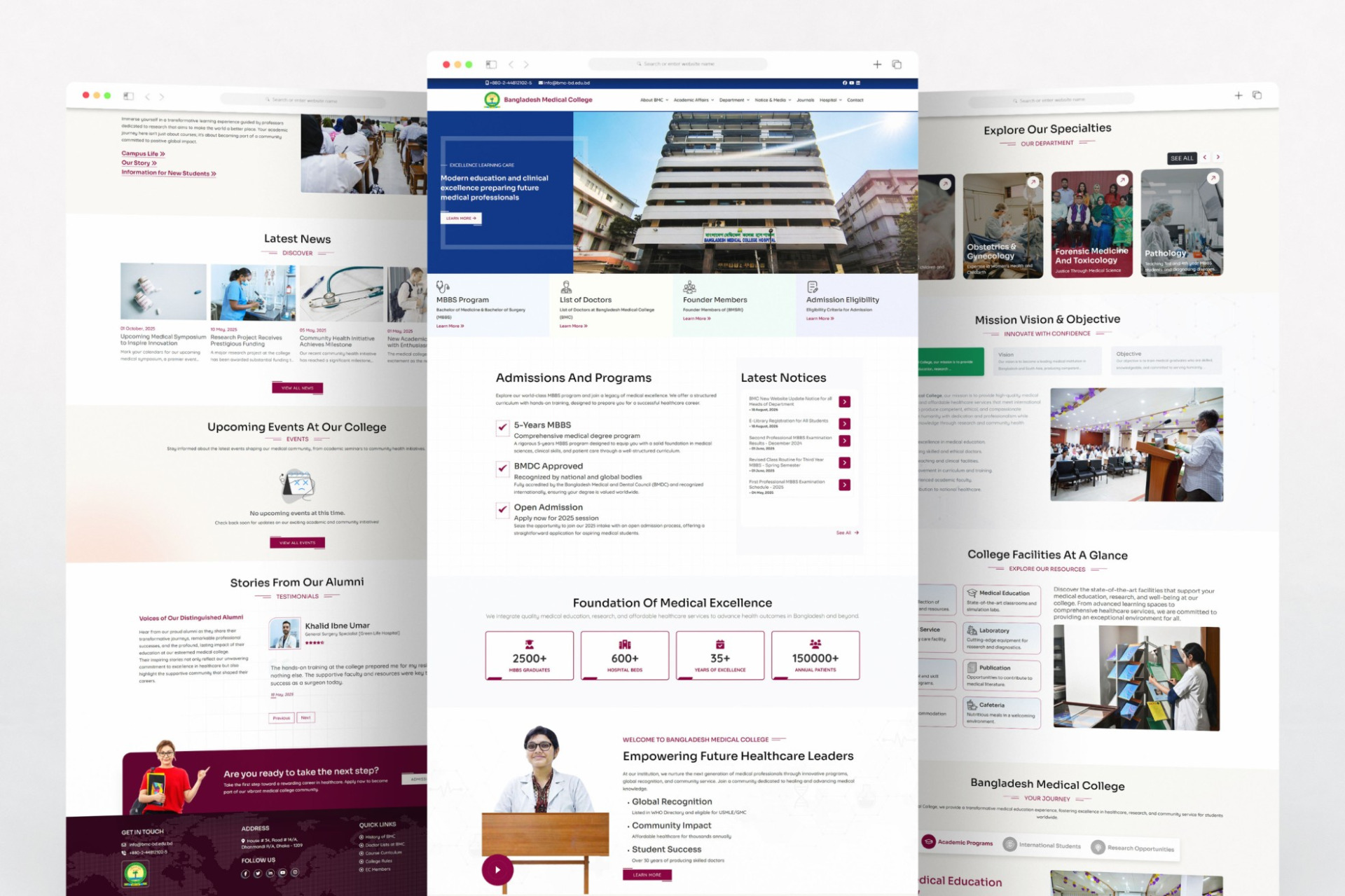 Bangladesh Medical College (Website)